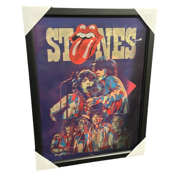 New The Rolling Stones Framed Lenticular Poster / Picture - Picture 5 of 6